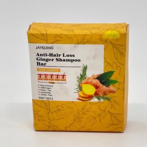 Shampoo en barra de jengibre